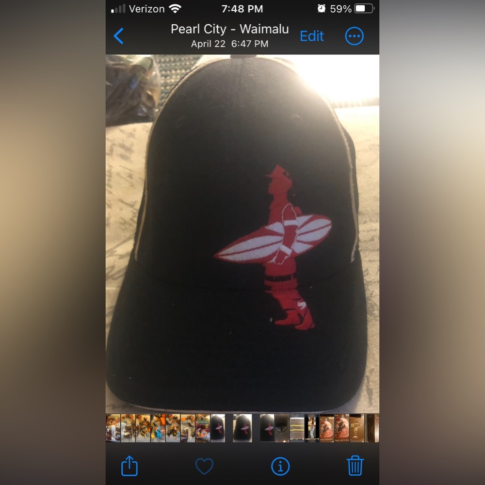 Hawaiian Surfer Fireman Fighter Richardson Hat